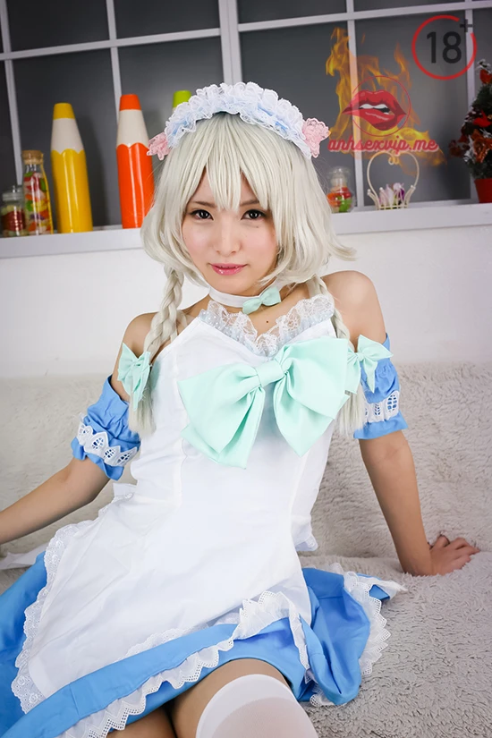 Hình 1: Ảnh sex cosplay cô dĩ hầu gái cực dâm