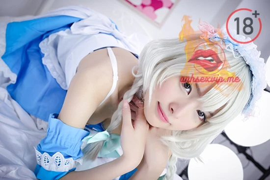 Hình 12: Ảnh sex cosplay cô dĩ hầu gái cực dâm